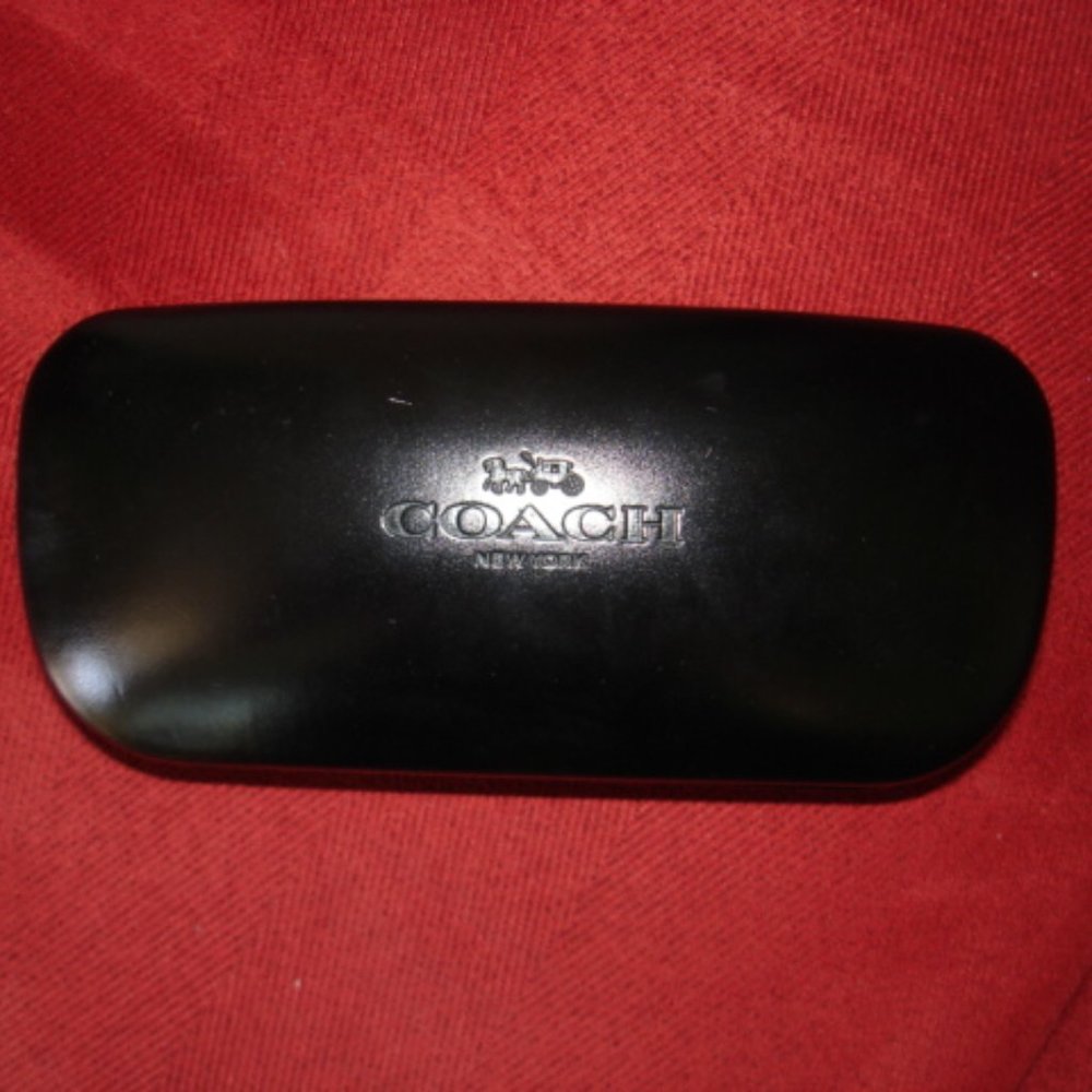 NWOT Coach eye/sunglass case